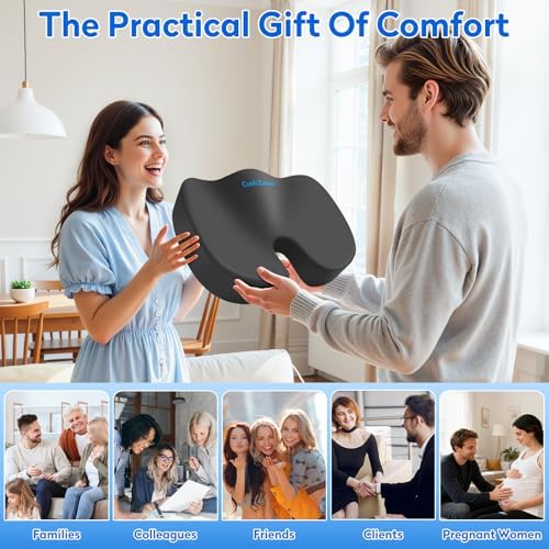 CushZone XL Memory Foam Seat Cushion - Image 6