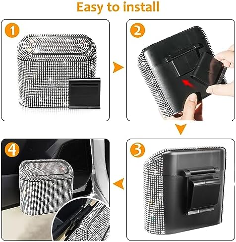 Accmor Bling Car Trash Can - Image 4