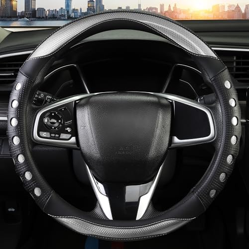 PU Leather Car Steering Wheel Cover - Image 2