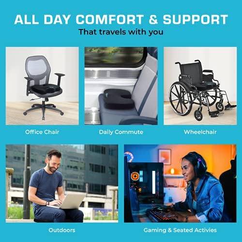 Xtreme Comforts Seat Cushion, Tailbone Relaxer - Image 6