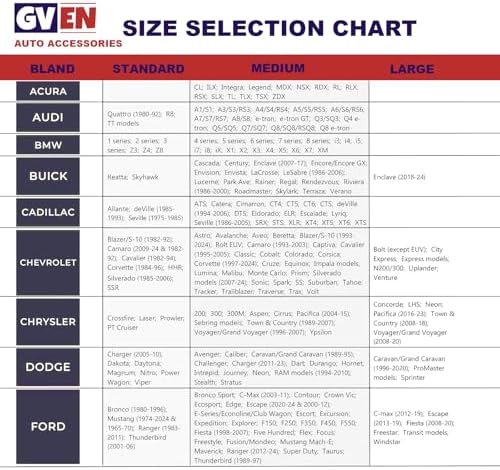 Gven Windshield Sun Shade for Car 2-Piece Foldable Sunshade for Front Windows - Image 4