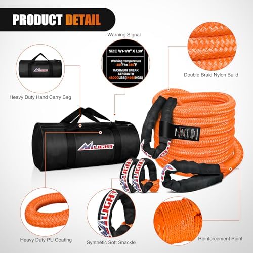 Nilight Kinetic Recovery Rope Kit - Image 2