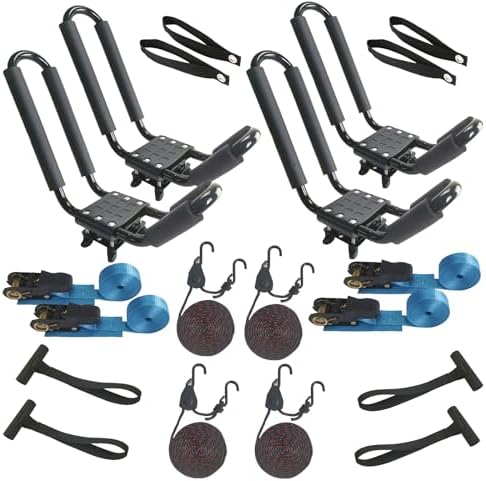 2-Pack Kayak Roof Rack Carrier by YimaAccessories