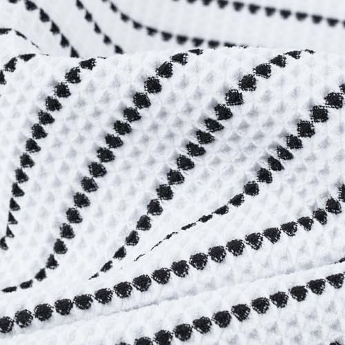 POLYTE 430 GSM Poly Blend Microfiber Quick Dry Waffle Hand Towel, 16x30 in - Image 6