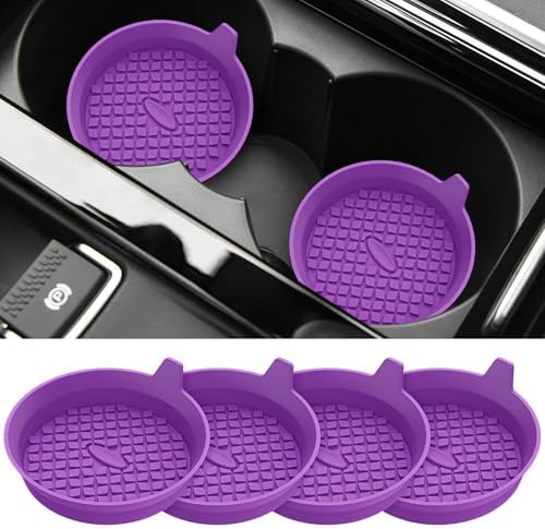 ME.FAN Car Cup Holder Coasters Silicone Cups Mats, Automotive Universal by MEFAN