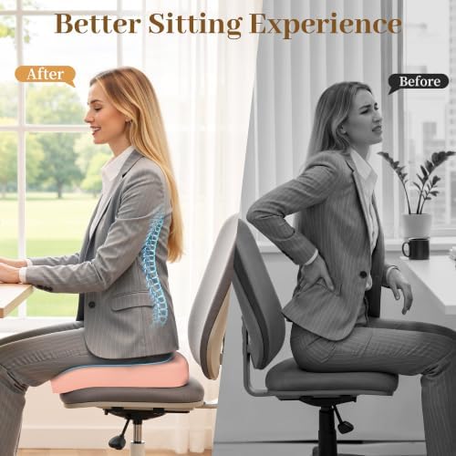 TranquilRelax XL Memory Foam Seat Cushion - Image 5