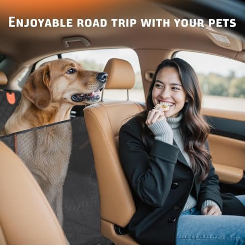 Dog Seat Cover for BackSeat， Car Dog Seat - Image 7