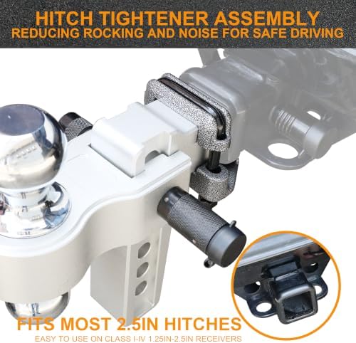 Anti Rattle Clamp Hitch Tightener, Stabilizer - Image 5