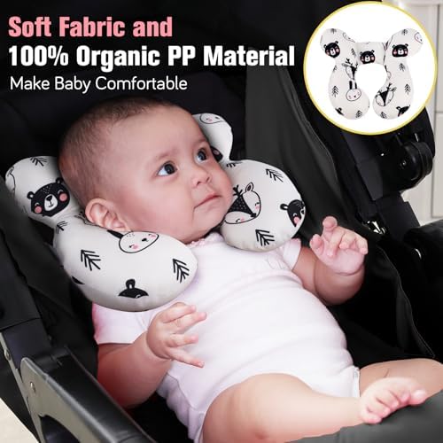 KAKIBLIN Baby Neck Pillow, Baby Support Pillow, Infant Neck Pillows - Image 2