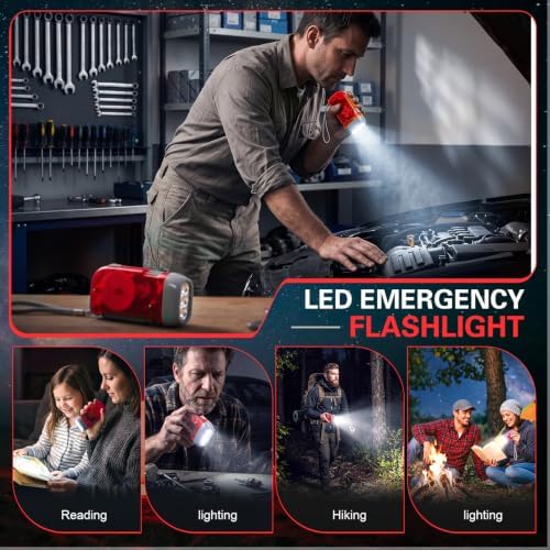 Treela 36 Hand Crank Flashlights - Image 6