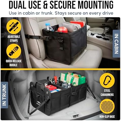 Extra Large Car Trunk Organizer System, Modular & Collapsible - Image 4