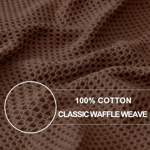 Homaxy 100% Cotton Waffle Weave Kitchen Dish Towels 18-Pack - Image 2