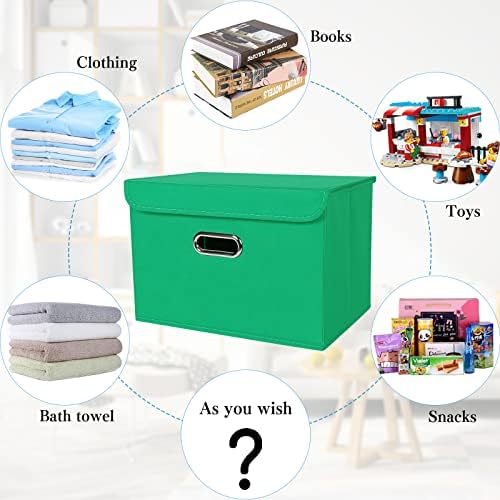 STOREONE Fabric Storage Cube Bins Foldable Organizer Container Collapsible - Image 3