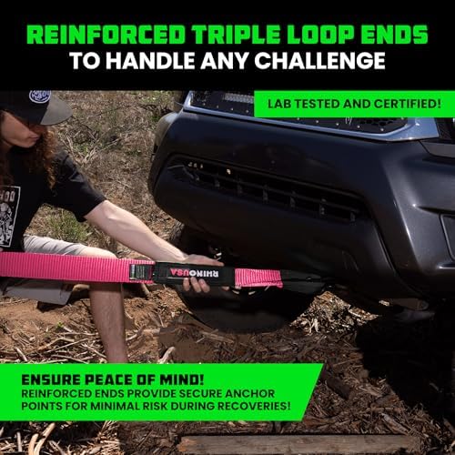 Rhino USA Recovery Tow Strap - Image 3