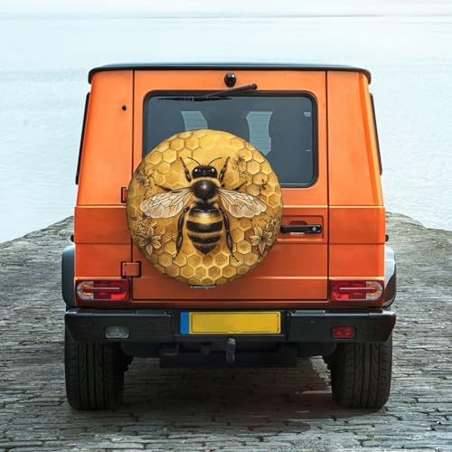 Spare Tire Cover for RV Camper, Weatherproof Universal Wheel Cover for RV - Image 3