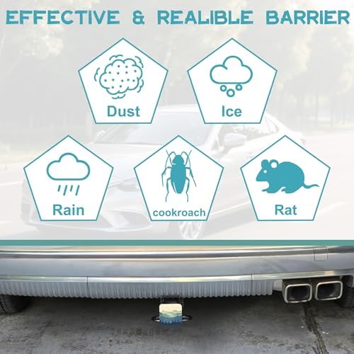 Mountain Hitch Receiver Cover 2" Nature Forest Hill Trailer Hitch Cover Tube - Image 6