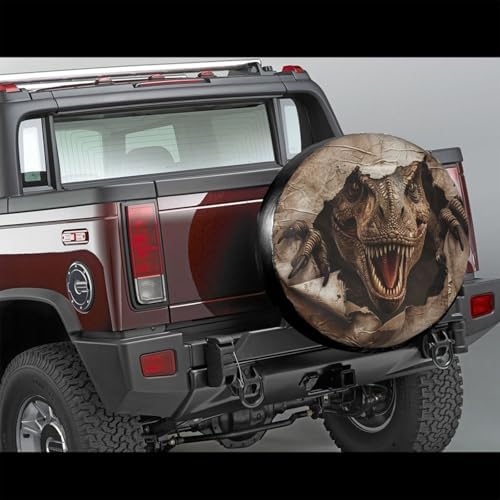 Funny Dinosaur Spare Tire Cover Wheel Protectors Waterproof Wheel Covers - Image 4