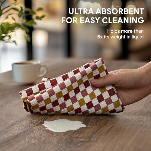 RECYCO Waffle Kitchen Towel Set of 2 - Image 4