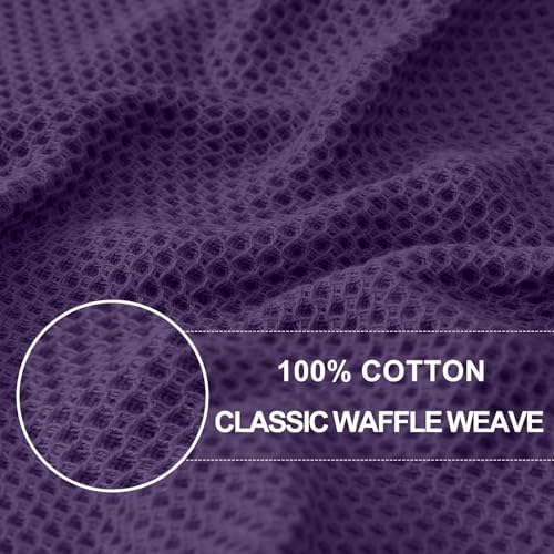 Homaxy 100% Cotton Waffle Weave Kitchen Dish Towels 24-Pack - Image 2
