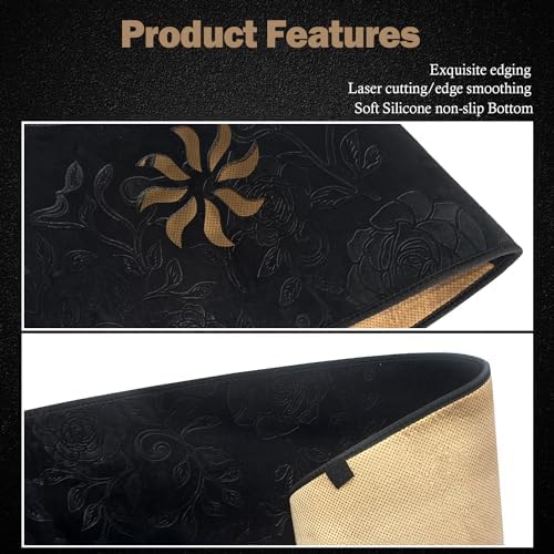 Dashboard Cover Dash Mat Fit for to-yota Corolla 2013-2009, Car Dash Board Mat - Image 4