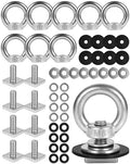 T Track Mount Tie Down Anchor for Roof Rack, M8 Heavy Duty Ring Shaped Eye Bolt by moroinriz