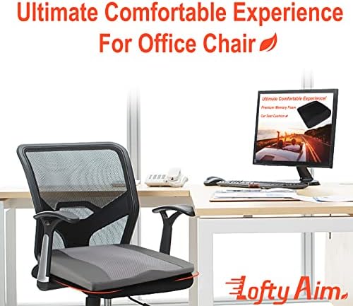 Lofty Aim Car Seat Cushion, Memory Foam Car Seat Cushions - Image 5