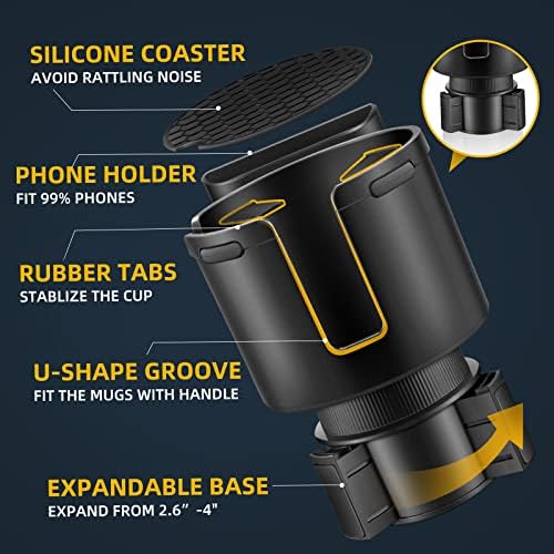 TYKOR Car Cup Holder Expander - Image 2