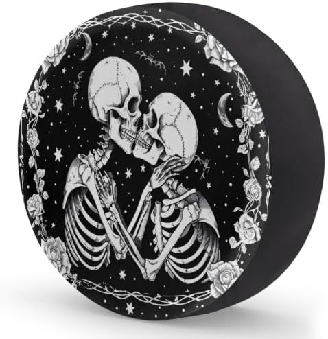Halloween Spare Tire Cover Waterproof Dust-Proof Spare Wheel Covers - Image 2