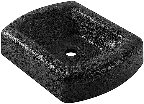 LEORAY Jack Wheel Chock, Reinforced Rubber Jack Caster Wheel Dock by LEORAY