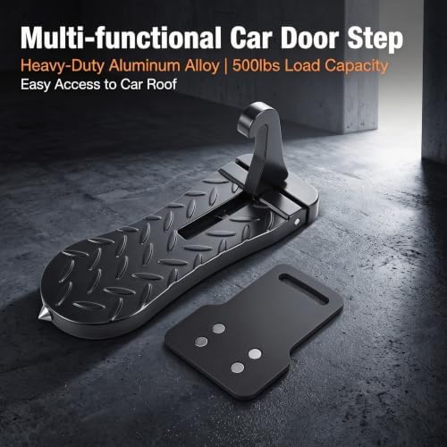 2PCS Car Door Step for Car Roof Access - Image 3