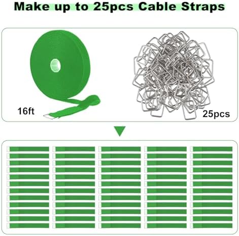 YMCRLUX 1"x16ft Hook and Loop Straps - Image 4