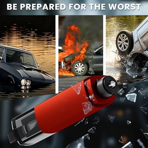 2-in-1 Window Breaker Seatbelt Cutter Car Emergency Escape Tool - Image 5