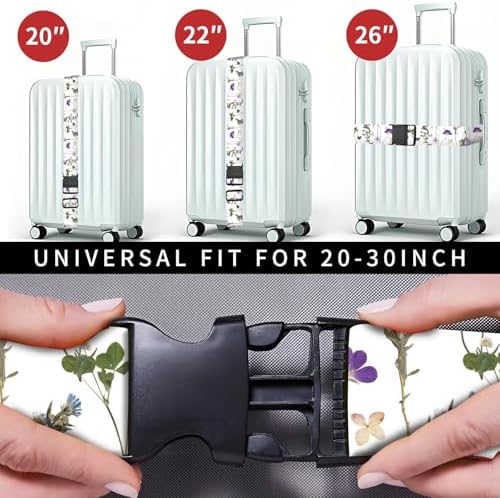 Luggage Straps for Suitcases, Heavy Duty Travel Belt - Image 4