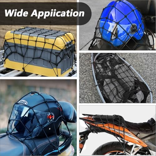 Small Cargo Net with 6 Thicken Hooks, Scooter Accessories - Image 6
