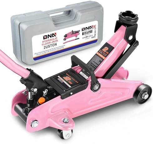 DNA Motoring Low Profile Hydraulic Trolley Service/Floor Jack, 2 Ton Capacity by DNAMOTORING-Tools