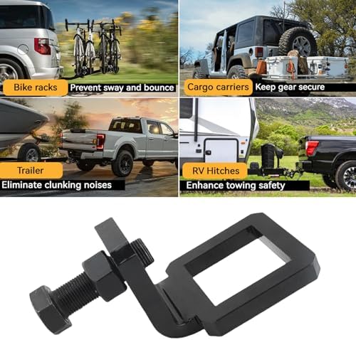 Anti Rattle Hitch Clamp, Hitch Tightener - Image 3
