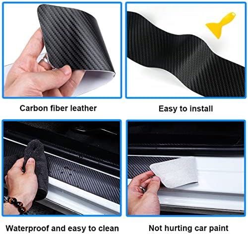 4 Pcs Puerto Rico Flag Door Sill Protector Stickers, Universal Size Door Entry - Image 5