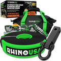 Rhino USA Recovery Combo Kit - 20ft Tow Strap & Hitch Receiver by RhinoUSAInc