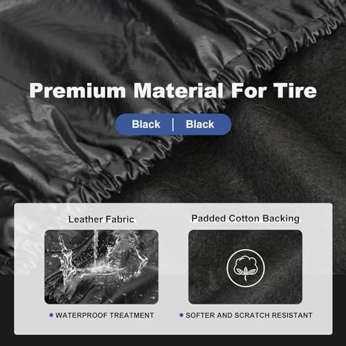 Explore Land Spare Tire Cover Fit Tire Diameters 24-25.75 inch - Image 4