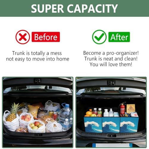 Trunk Organizer Collapsible Car Organizer - Image 4