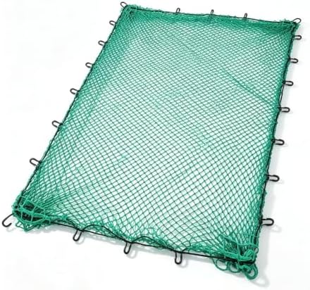 PE Trailer Cargo Net Elastic Mesh Cover Green by Unknown