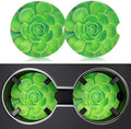 2 Pack Car Cup Holder Coaster, 2.63 inch Anti Slip Insert Absorbent Ceramic Car by Heainaiyoo
