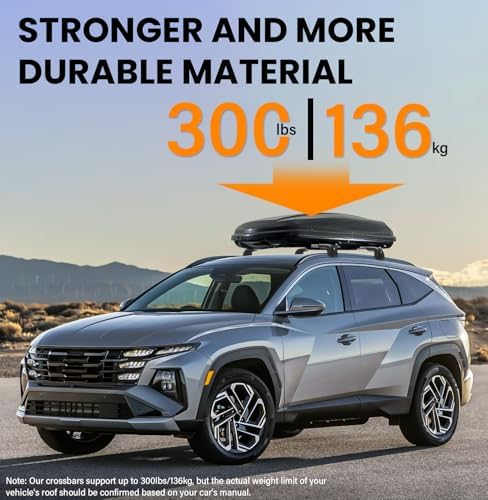 Roof Rack Cross Bars Fit for Hyundai Tucson 2016-2026 SEL/N Line/Limited - Image 4