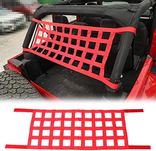JeCar Mesh Roof Cargo Net Roof Hammock Exterior Accessories Compatible by JeCar