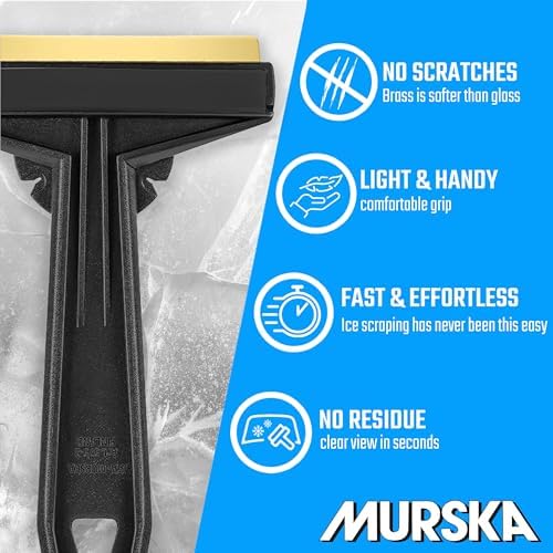 Car Ice Scraper Brass Blade - Image 2