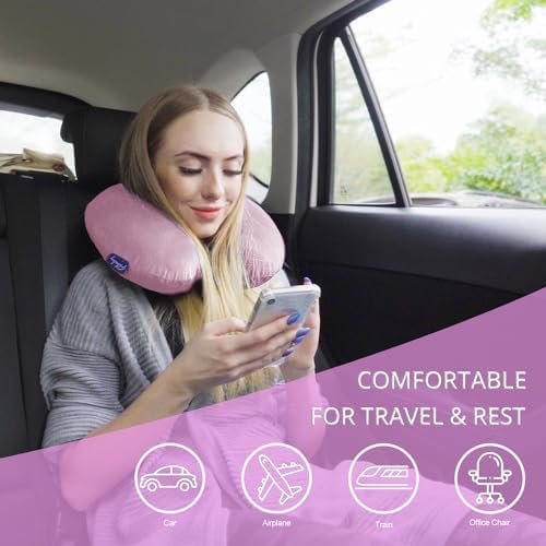 Fabuday Travel Neck Pillow Memory Foam - Image 3