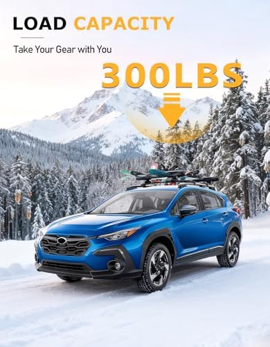 Tuyoung 300lbs Roof Rack Cross Bars - Image 3