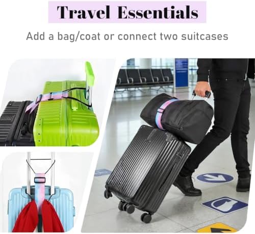 Multi Use Strong Adjustable Luggage Connector Straps - Image 3