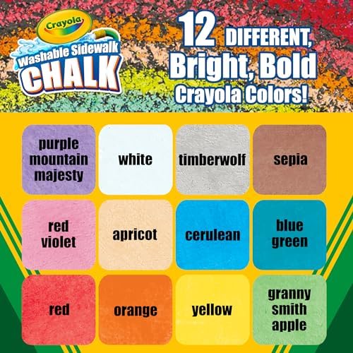 Crayola Chalk 12ct - Image 5
