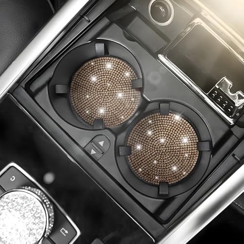 Osilly 4PCS 2.75 Inch Rhinestone Cup Holder Coasters - Image 5